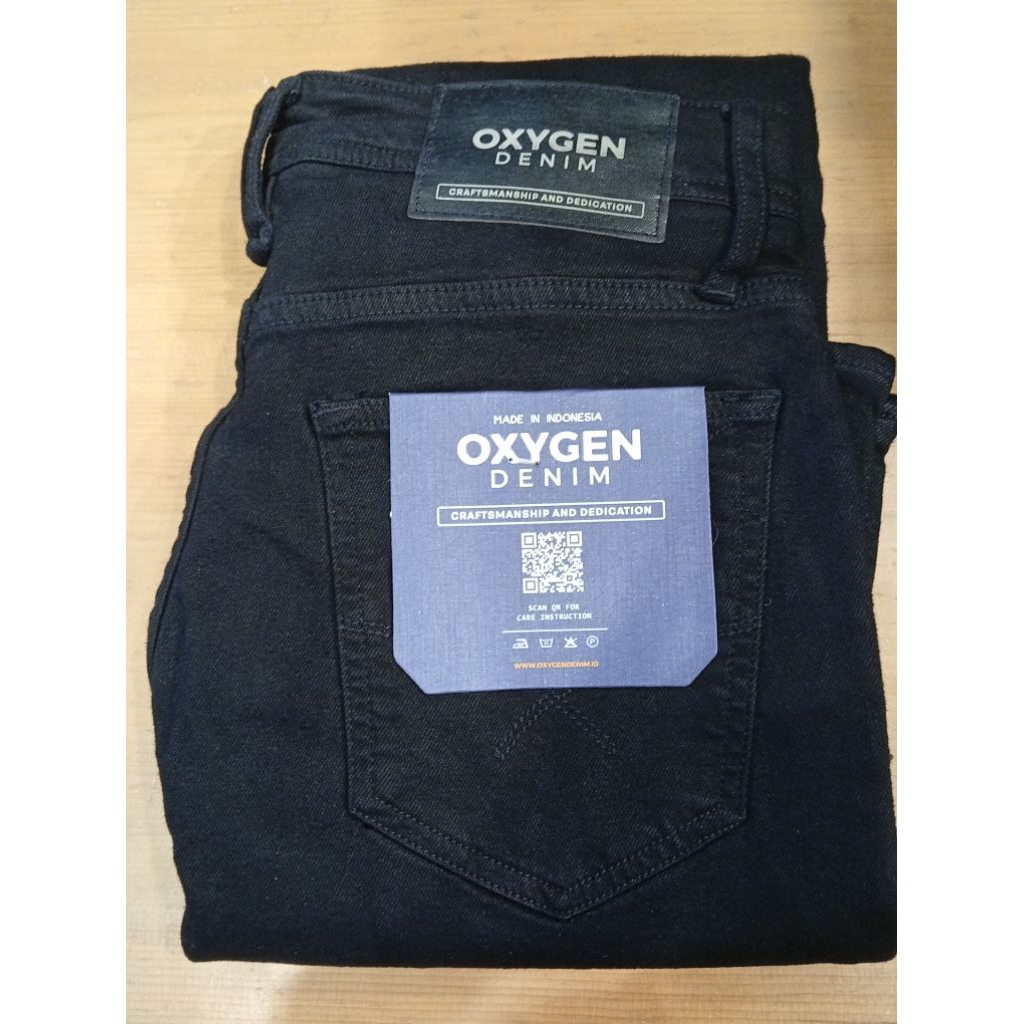 Celana Jeans Pria Oxygen Denim Original Slim Fit Stretch 702-2012