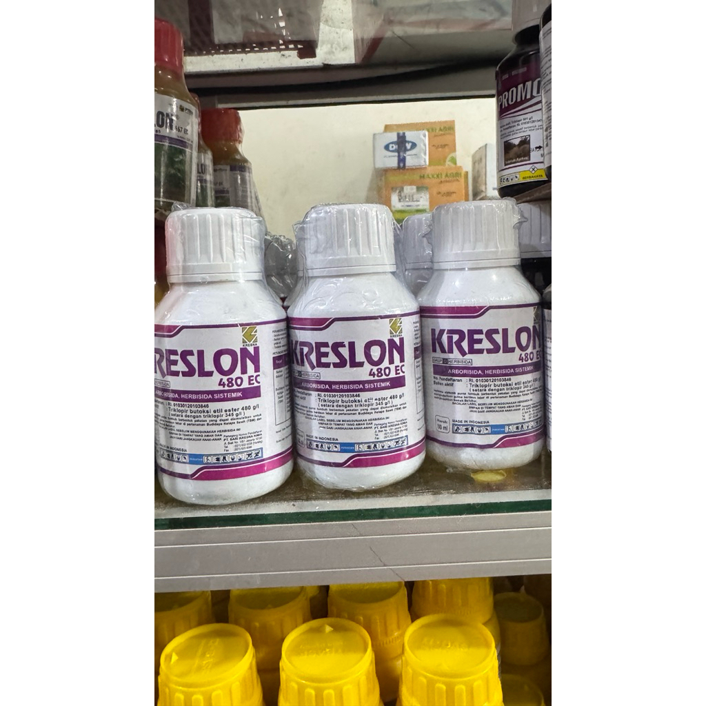 Kreslon Racun rumput dan pohon dan rumput kayu kayu  isi 100ml