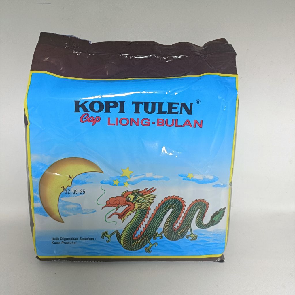

kopi liong bulan tanpa gula 8gr isi 30 sachet/pack