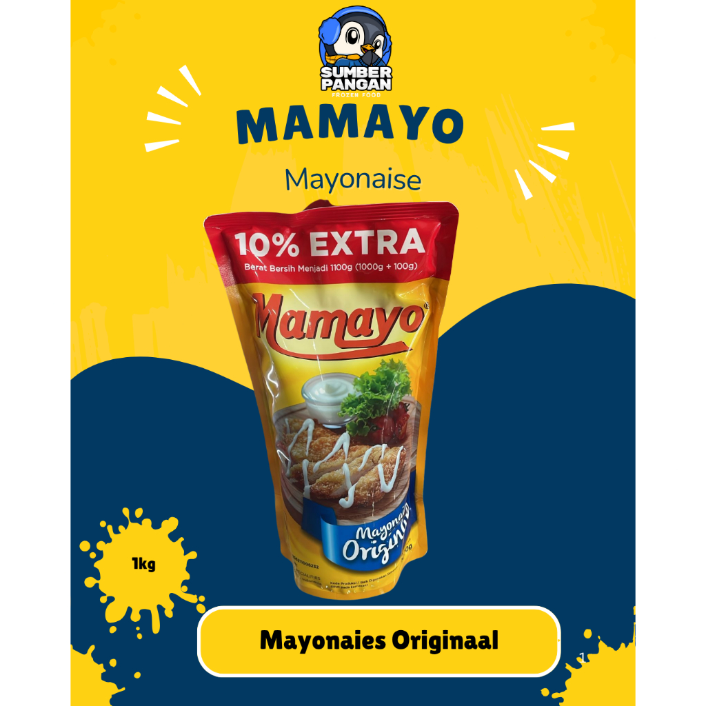 

Mamayo Mayonaise Originala 10% Extra 1kg,200,100 gr