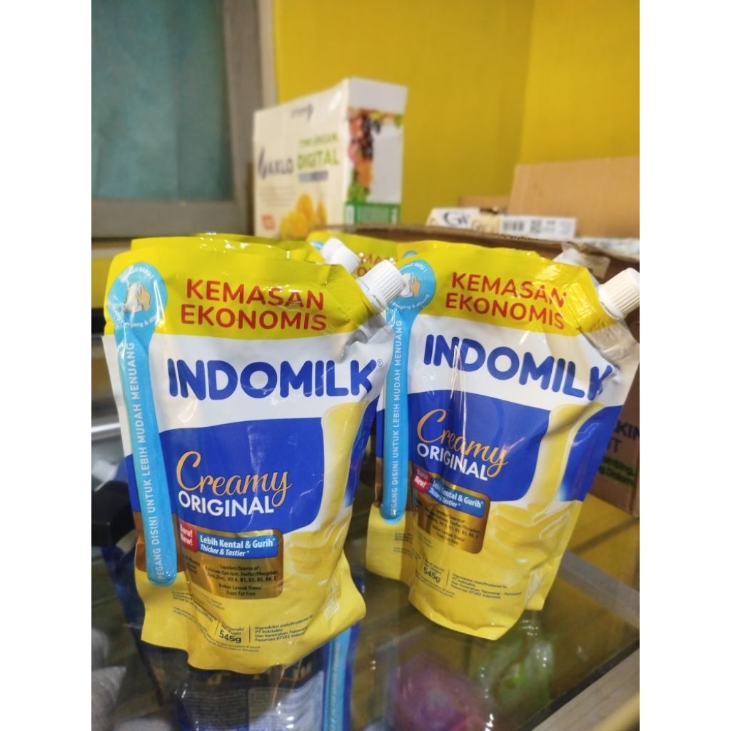 

Susu Kental Manis INDOMILK CREAMY 545g