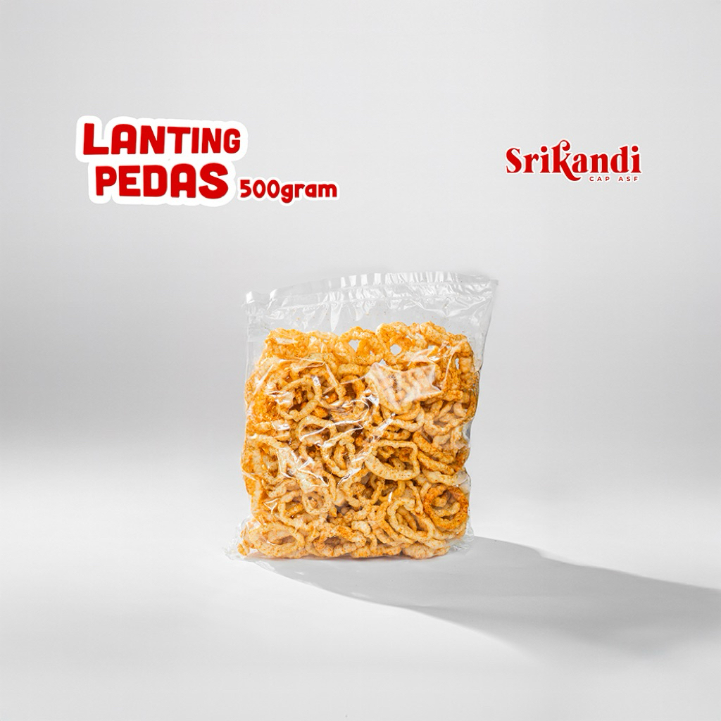 

Lanting Singkong 500 GR Pedas / 500 GR Lanting Khas Ciamis Gurih Renyah