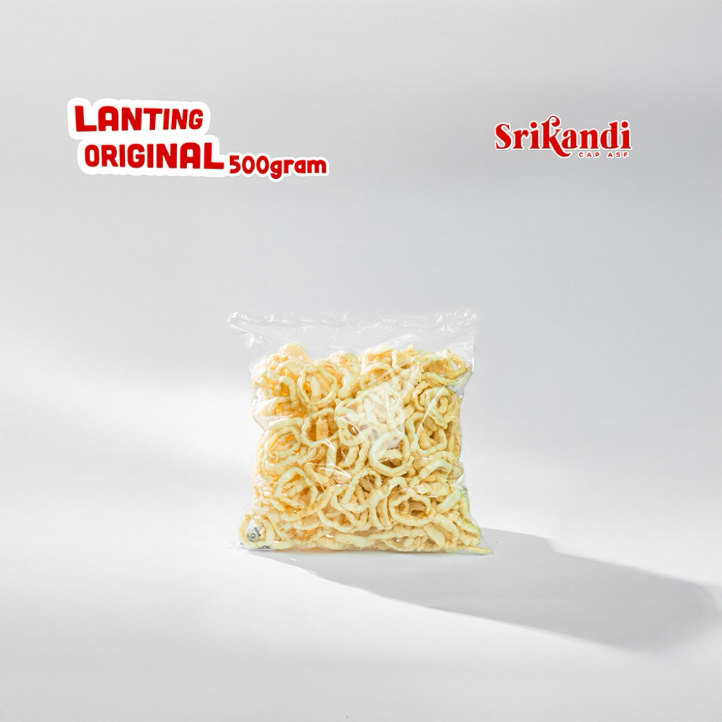 

Lanting Singkong 500 GR Original / 500GR Lanting Khas Ciamis Gurih Renyah