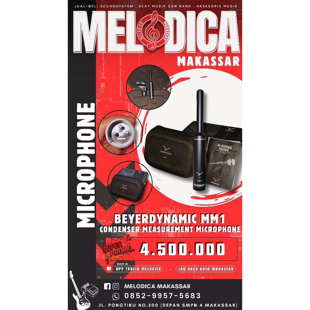 Beyerdynamic MM1 Condenser Measurement Microphone Beyerdynamic MM-1