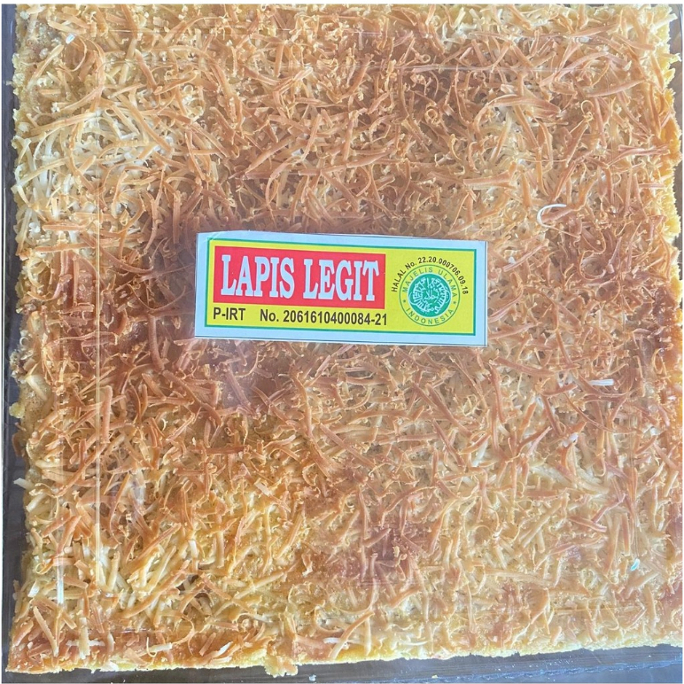 

Kue Lapis Legit Keju Spesial 20 X 20 Rasa Lembut, Legit, dan Gurih Keju