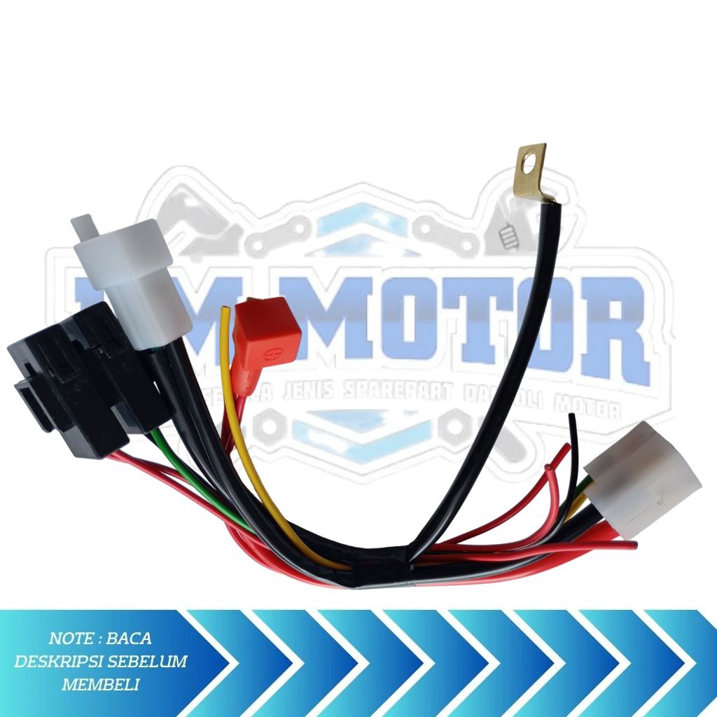 KABLE AKI KABEL ACCU KABEL SOKET AKI POSITIF NEGATIF BEAT KARBU KVY