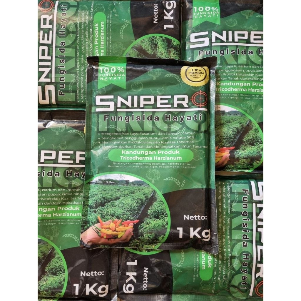 Trico Sniper 1kg ( Tricoderma Harzianum + PGPR )