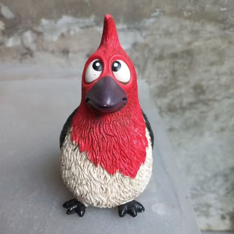 Coin bank Figure Pedro Rio 2 Red Celengan Ayam Saving Money