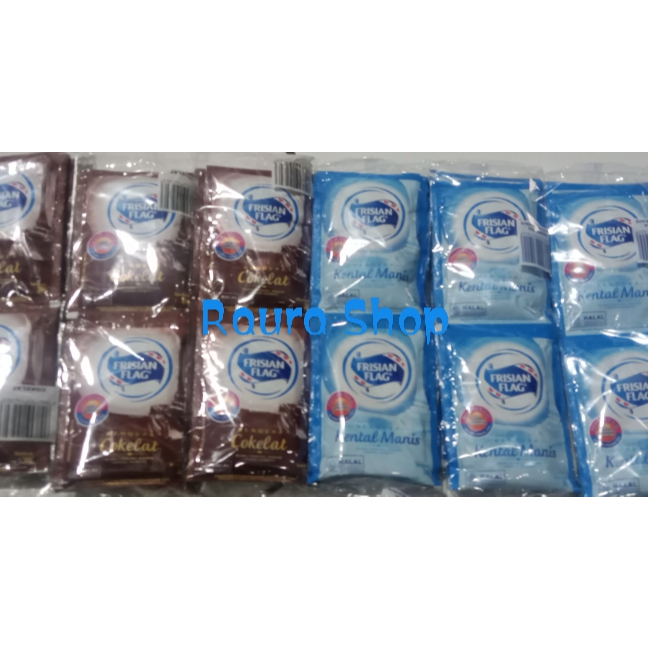 

COD Susu Kental Manis Frisian Flag Bendera 1 Pack Isi 6 Saset