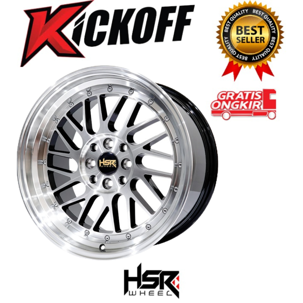 Velg Mobil Hsr Ring 17 Bisa Buat Mobil Livina Kijang Mobilio Dll HSR PADDOCK JD3042