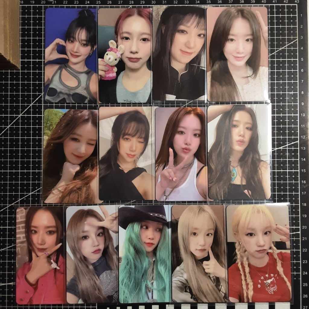 PC PHOTOCARD (G)I-DLE GIDLE MINNIE SHUHUA YUQI FRANK BURGER, SHUHUA CONCERT I AM FREETY | JEWEL CASE