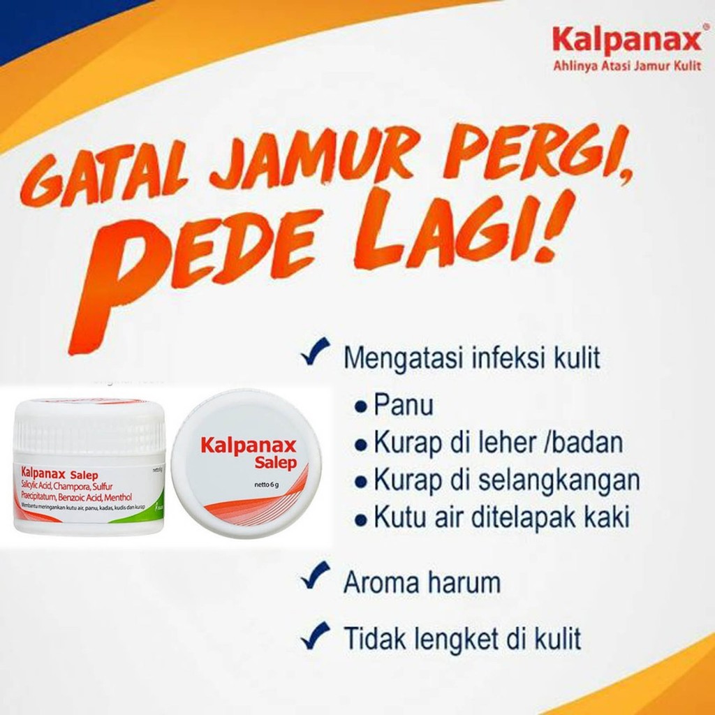 Salep Kalpanax Anti Jamur Salep Panu Paling Ampuh Cepat Hilang 100% Kalpanak Salep Salap Gatal Gatel