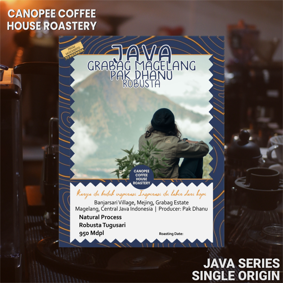 

Robusta "Grabag Magelang Pak Dhanu" - Roastbeans Single Origin Coffee