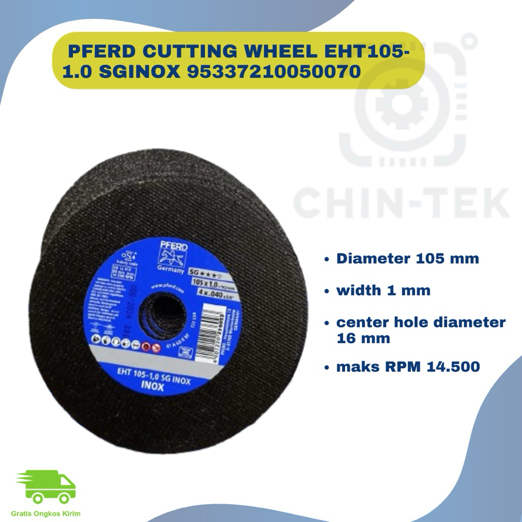 Mata gerinda / poles || Cutting whells PFERD 4 inc