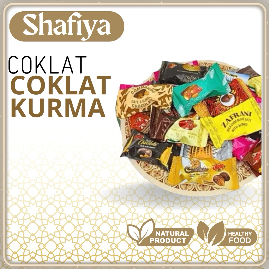 

Coklat Kurma Chocolate Date With Almond 500 GR