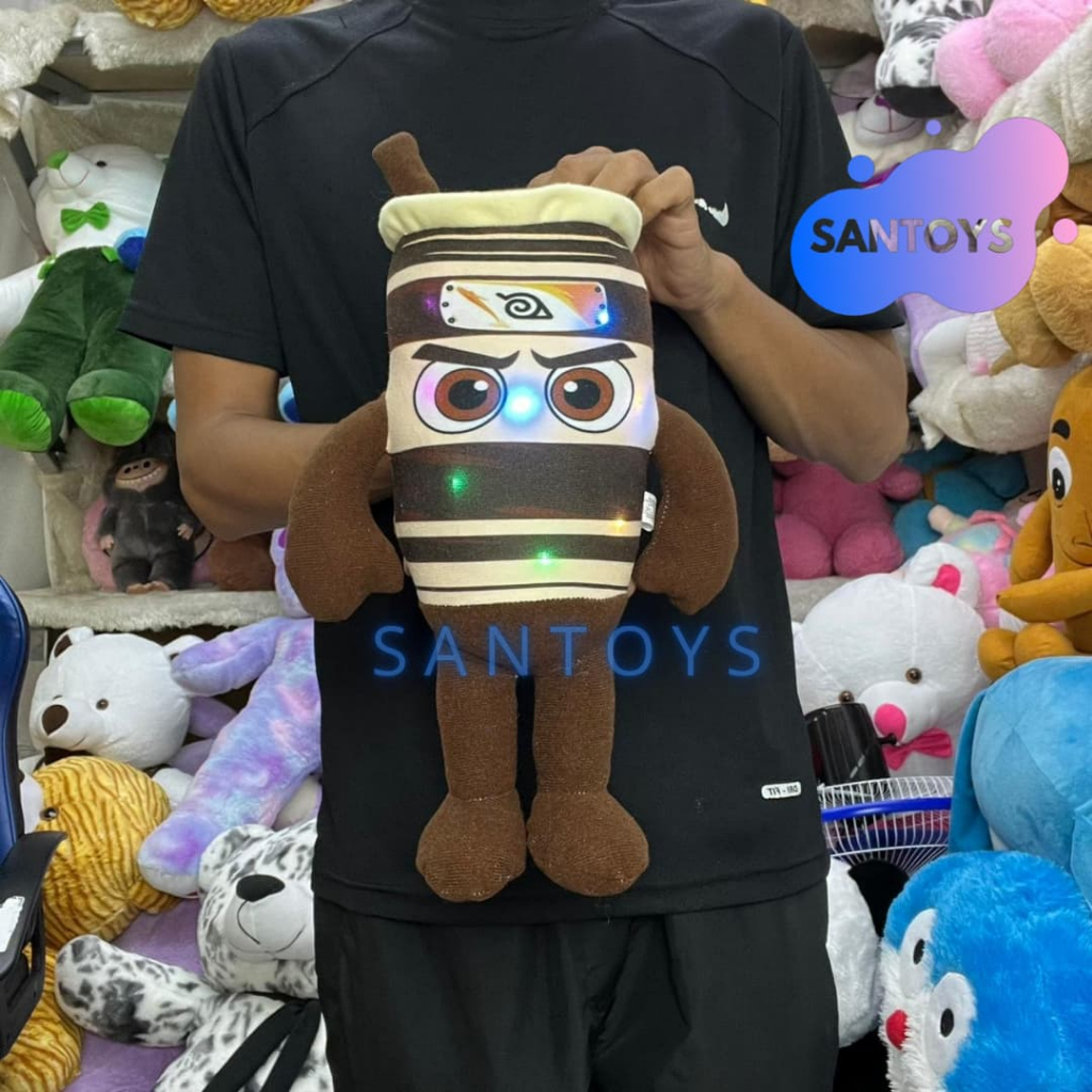 Boneka Anomali Cappucino Assassino 35 Cm Pakai Lampu Led Series Tung Tung Sahur