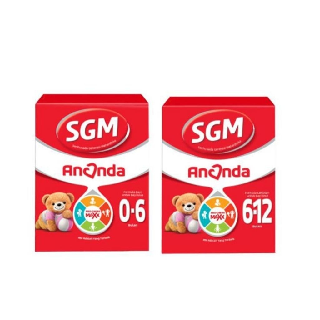 SUSU FORMULA BAYI SGM ANANDA 0-6 BULAN / 6-12 BULAN - 1000 GRAM