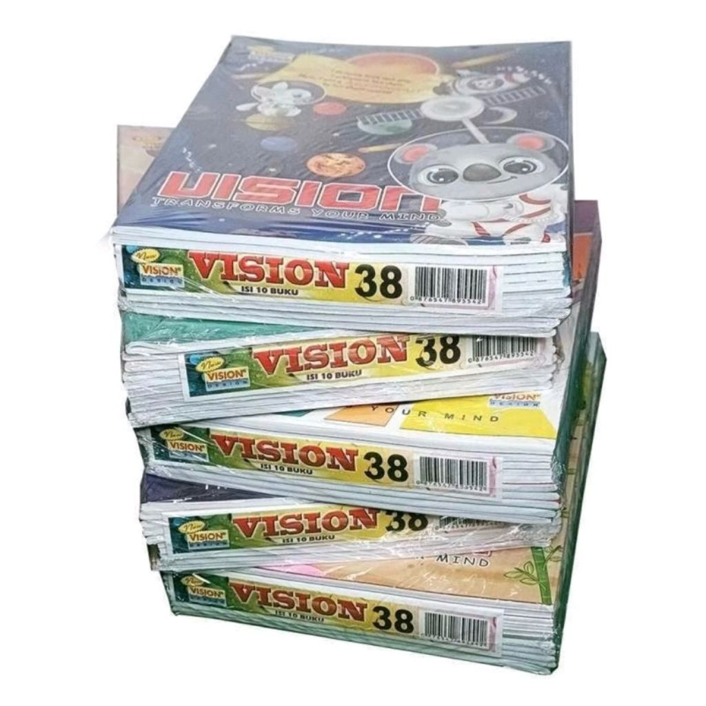 

Buku Tulis Vision 38/10pcs