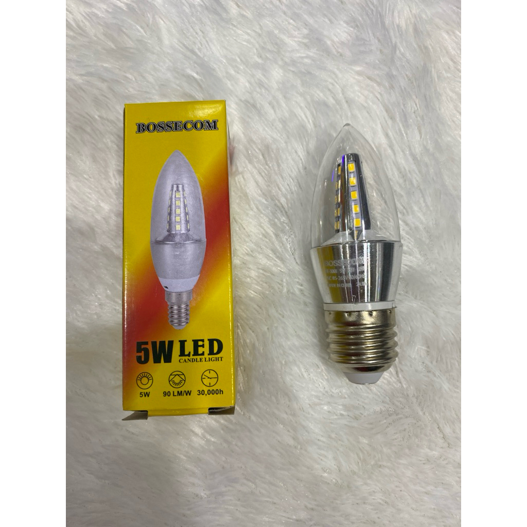 Lampu led 5watt kuning/ lampu candle