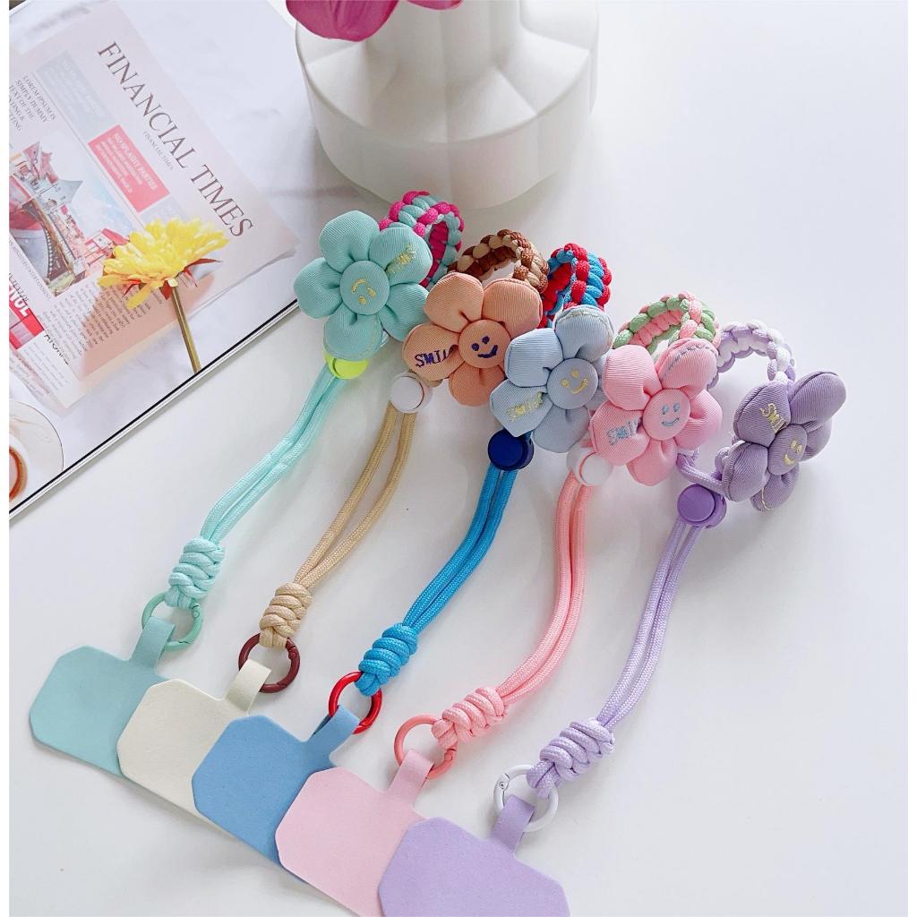 TALI GANTUNGAN HP LUCU NEW DESIGN  TALI BUNGA - TALI LANYARD HP PENDEK - GANTUNGAN HANDPHONE AESTHET