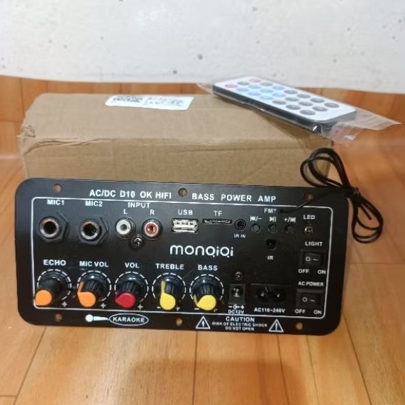 bluetooth Kit power board amplifer karaoke D10 (30W) AC/DC 12V