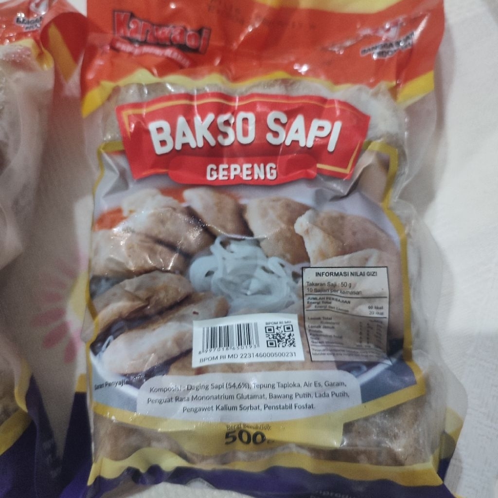

Bakso Sapi Karawaci Gepeng 500g