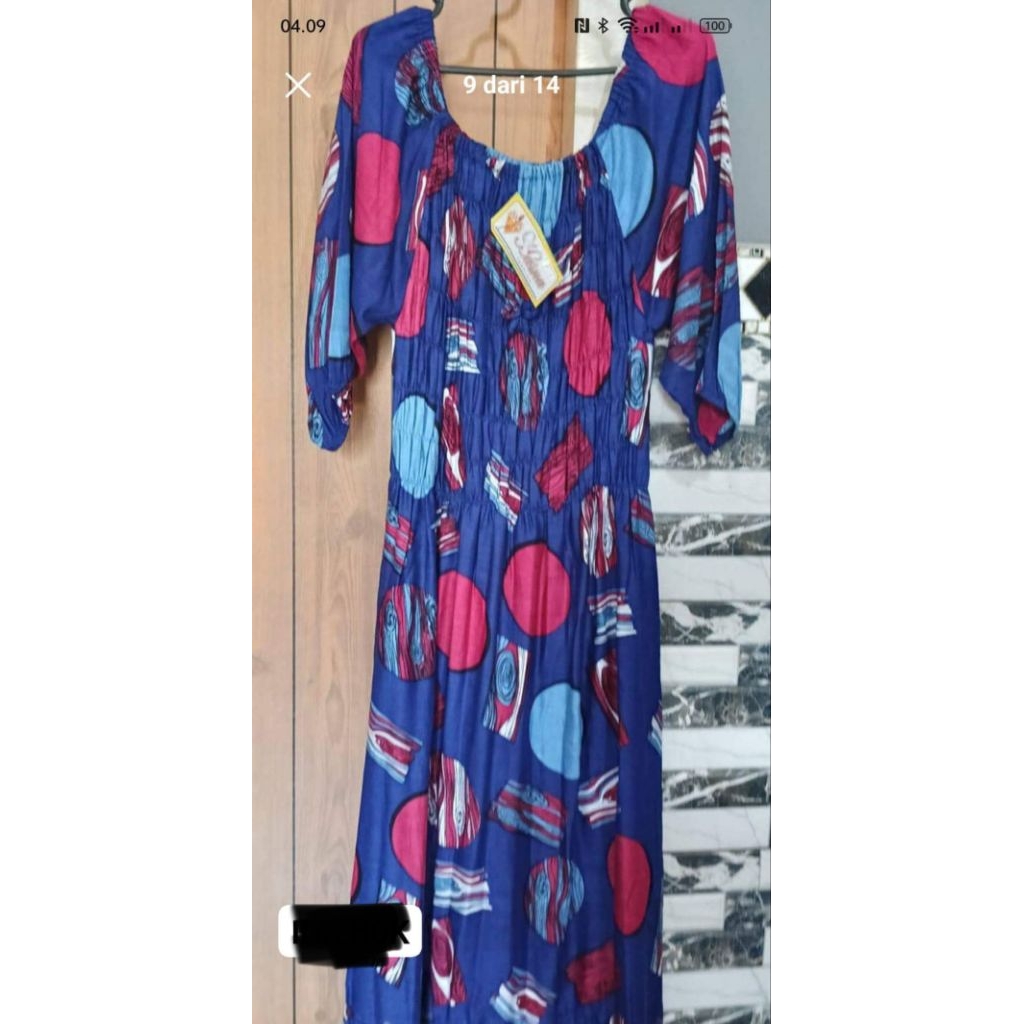 Daster Katun Lengan Panjang New Produk