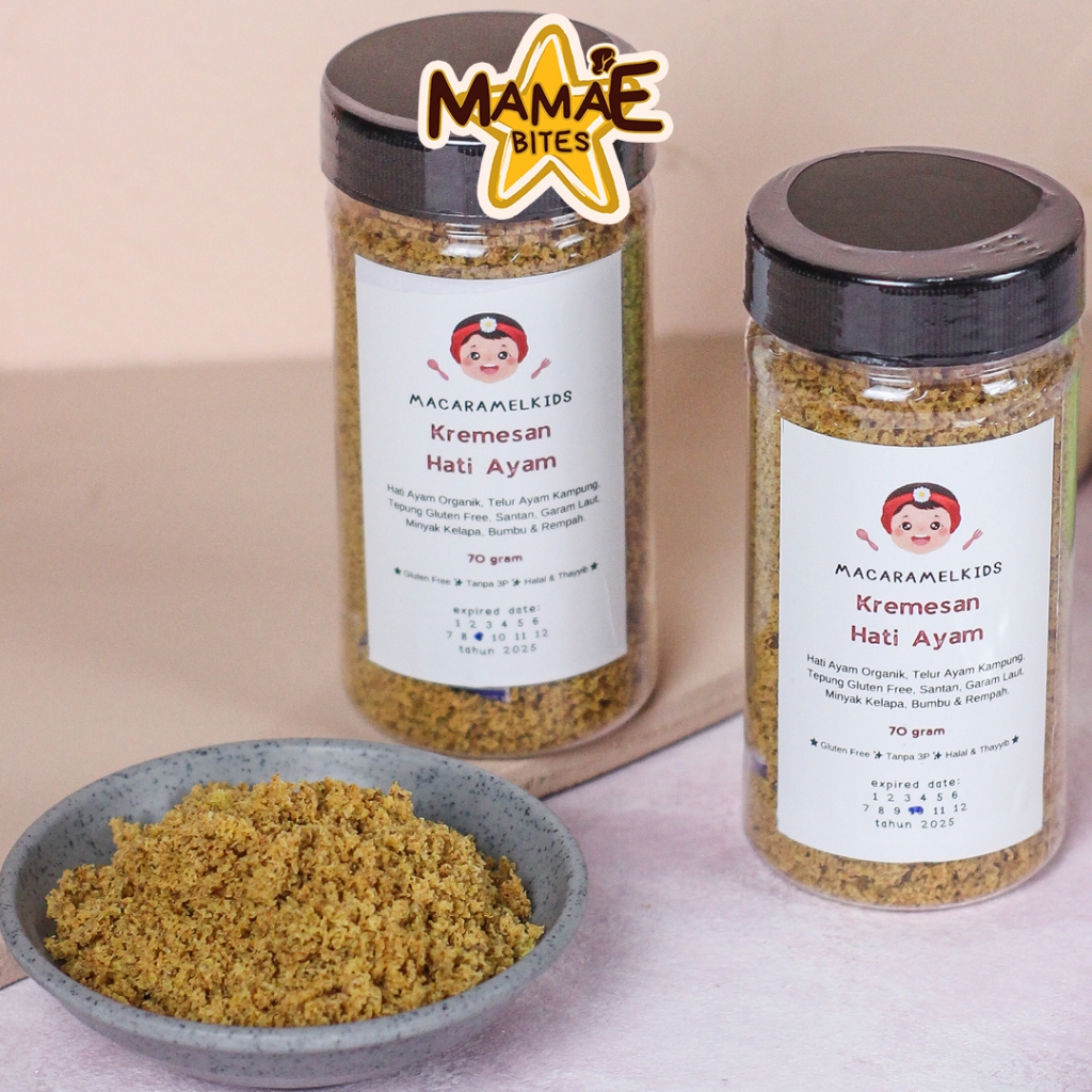 

Macaramel Kids - Kremes Hati Ayam | MPASI NDF Homemade & Bekal Anak Sehat