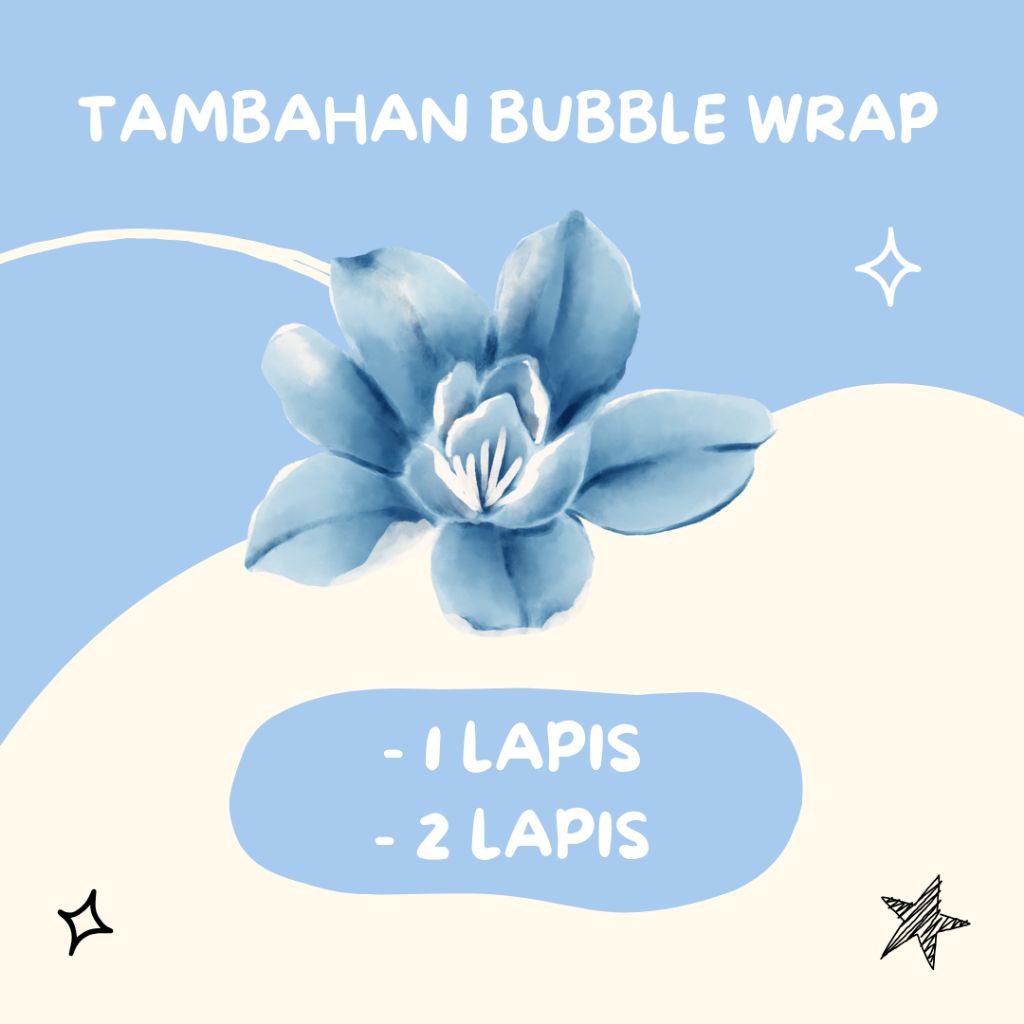 

[BACA DESK] Tambahan bubble wrap