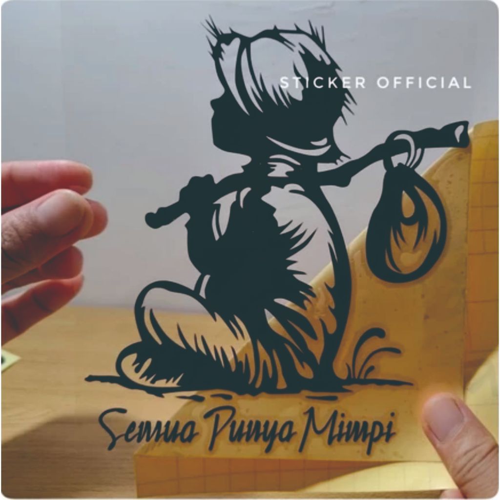 

sticker semua punya mimpi