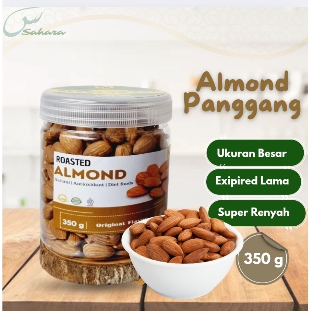 

Almond Panggang Roasted Almond 350 gram