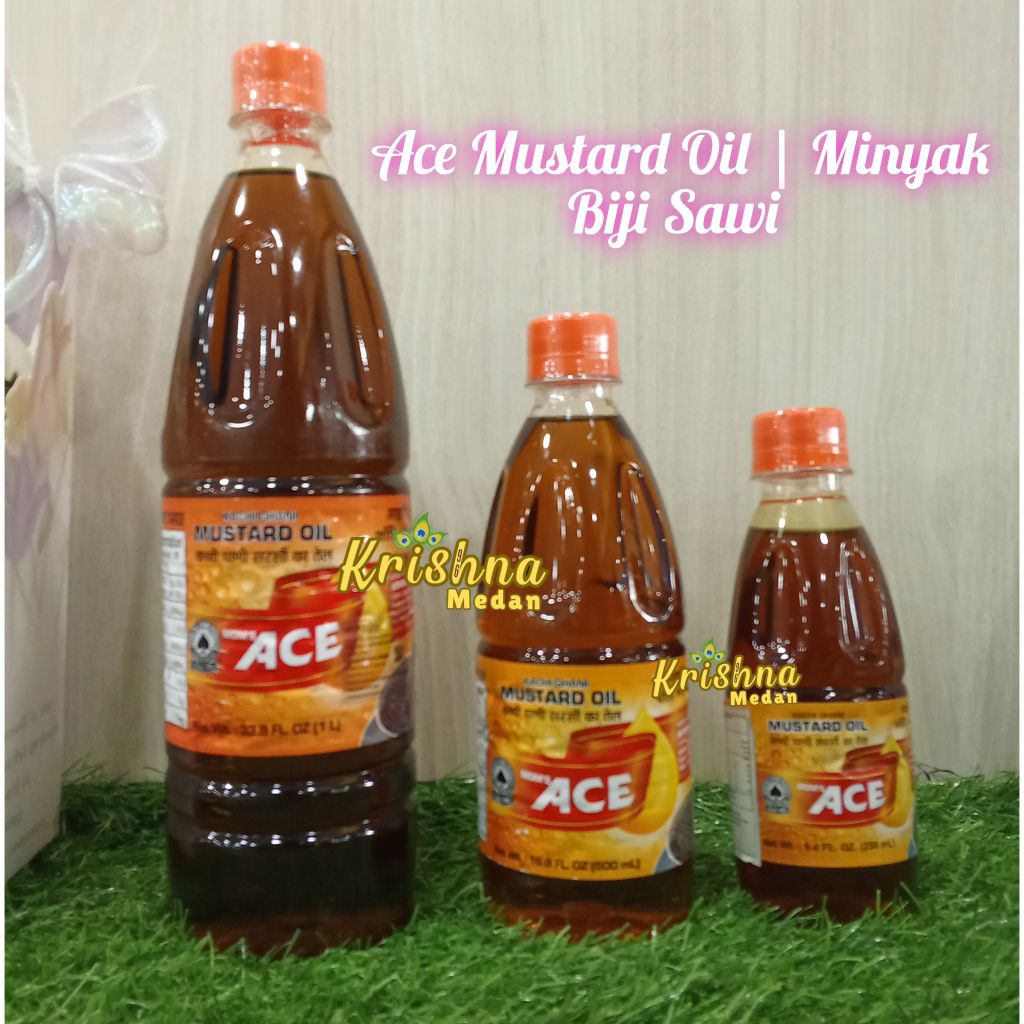 

Ace Mustard Oil | Minyak Biji Sawi {Kadugu}