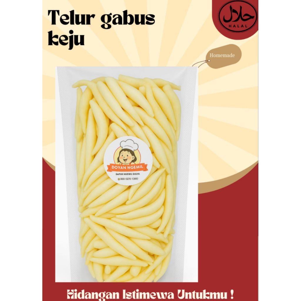 

telur gabus keju 150-200gram