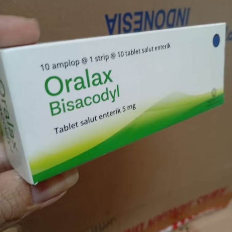 Oralax box 100 tablet/bisacodyl tablet