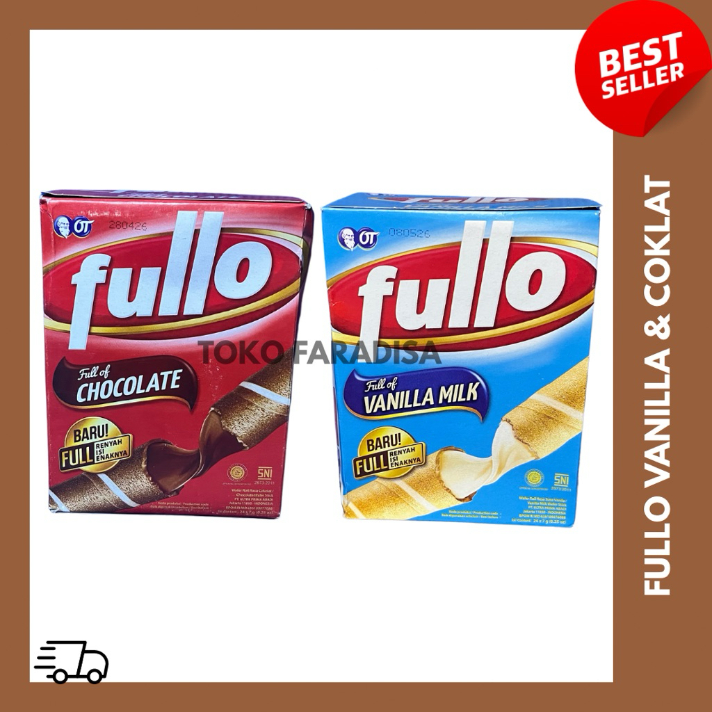 

FULLO WAFER STICK COKLAT / VANILA 27 x 7g