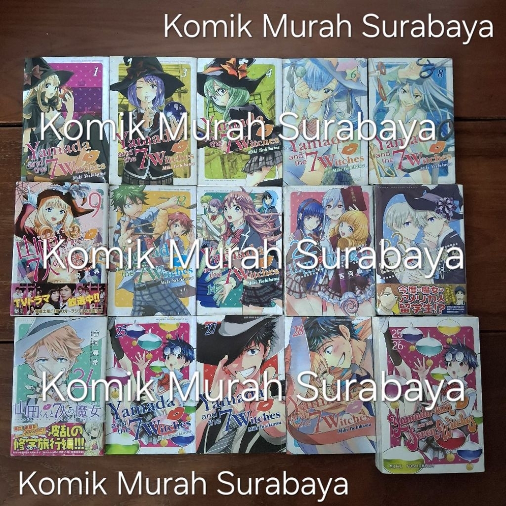 Komik Manga Yamada kun and the Seven Witches LIMITED EDITION ORIGINAL