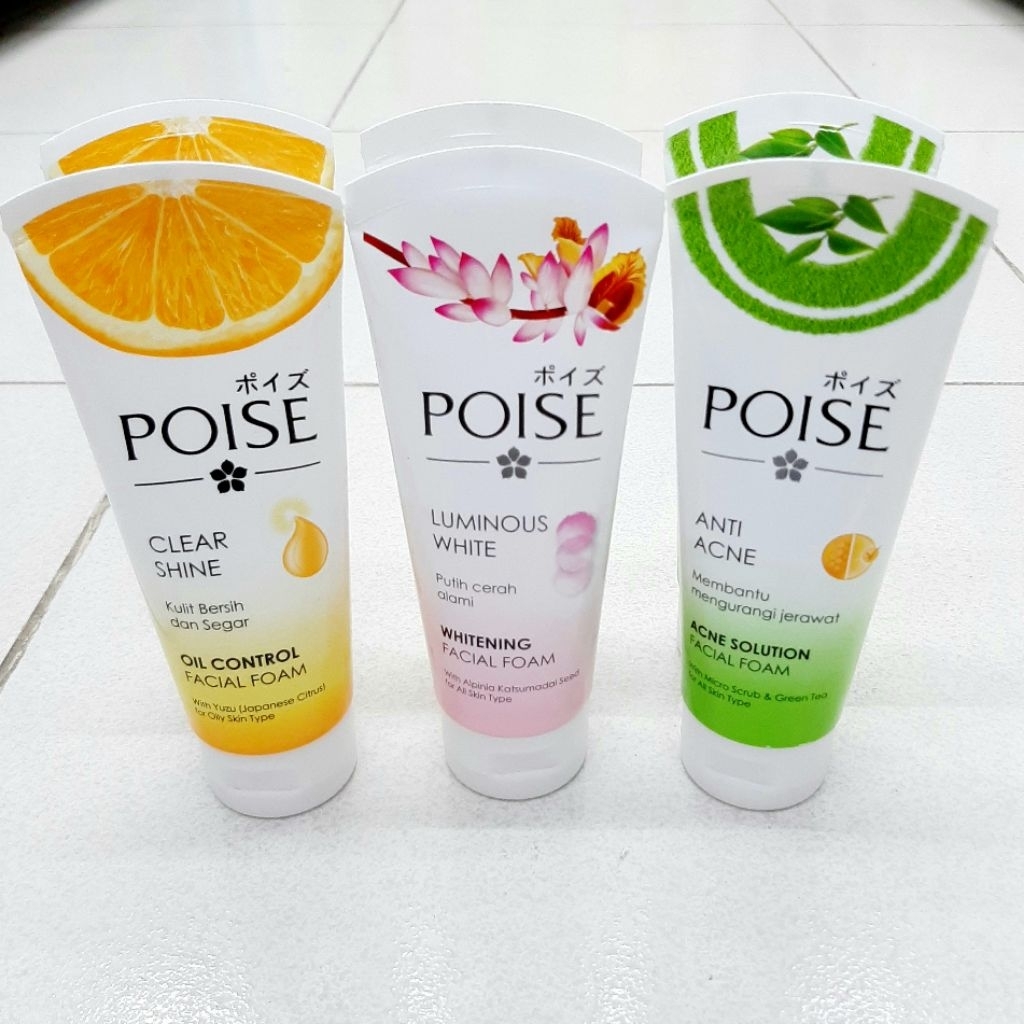 POISE FACIAL FOAM 100 ML