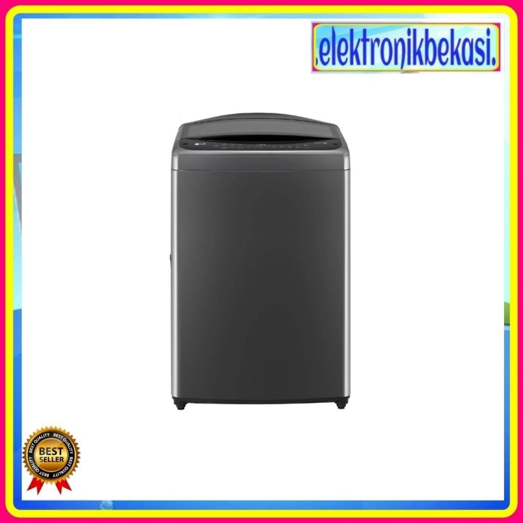 MESIN CUCI LG TV 2110 DV3B / MESIN CUCI LG 1 TABUNG 10.5KG TV-2110 DV3B / LG TOP LOADING TV2110DV3B