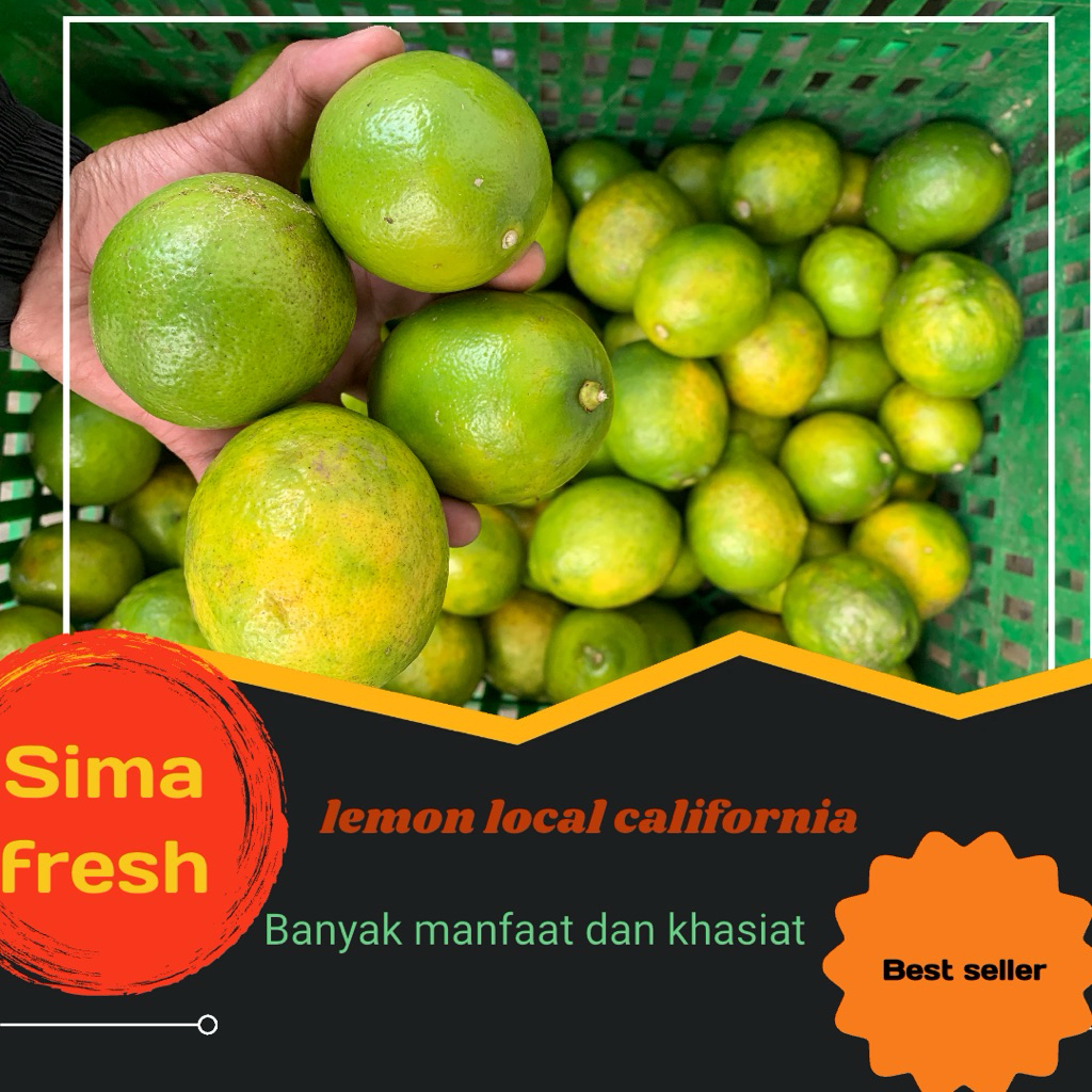 

BEST SELLER JERUK LEMON CALIFORNIA HIJAU FRESH