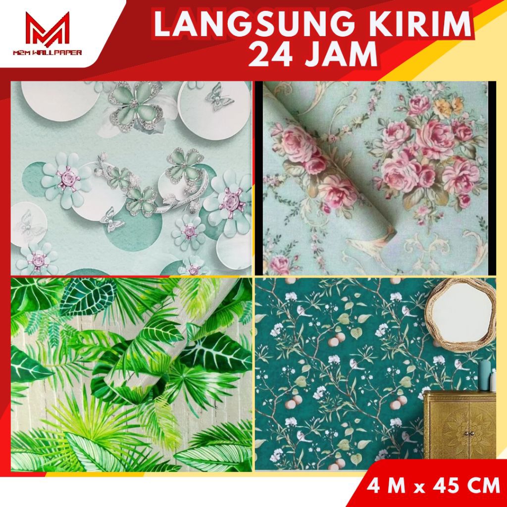 Wallpaper Dinding Kamar Aesthetic Wallpaper Salur Wallpaper Motif Garis Wallpaper Hijau Wallpaper Ru