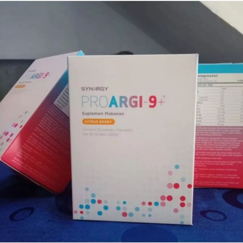 Suplemen Proargi 9 plus original synergy menjaga kesehatan jantung asli Usa