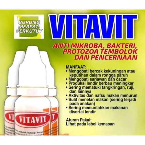 VITAVIT goc solusi mikroba bakteri protozoa pencernaan tembolok burung
