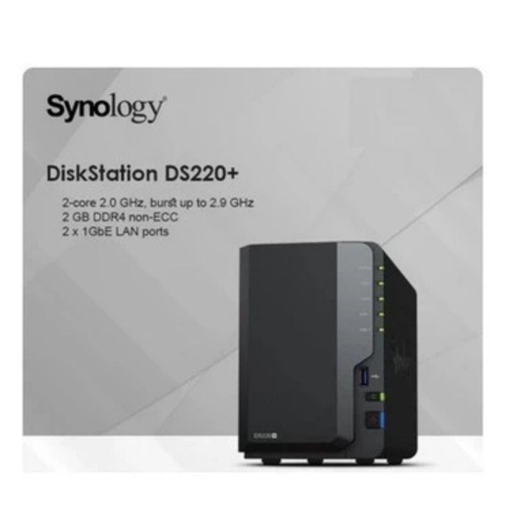NAS SERVER SYNOLOGY DISKSTATION DS220+