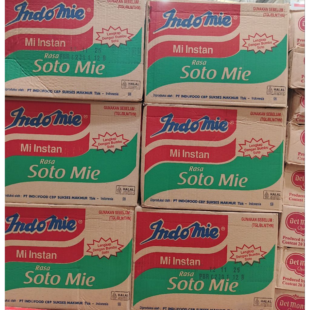

Indomie Instan 1 Dus isi 40bks Rasa Ayam Bawang/ Kari Ayam/ Mie Goreng