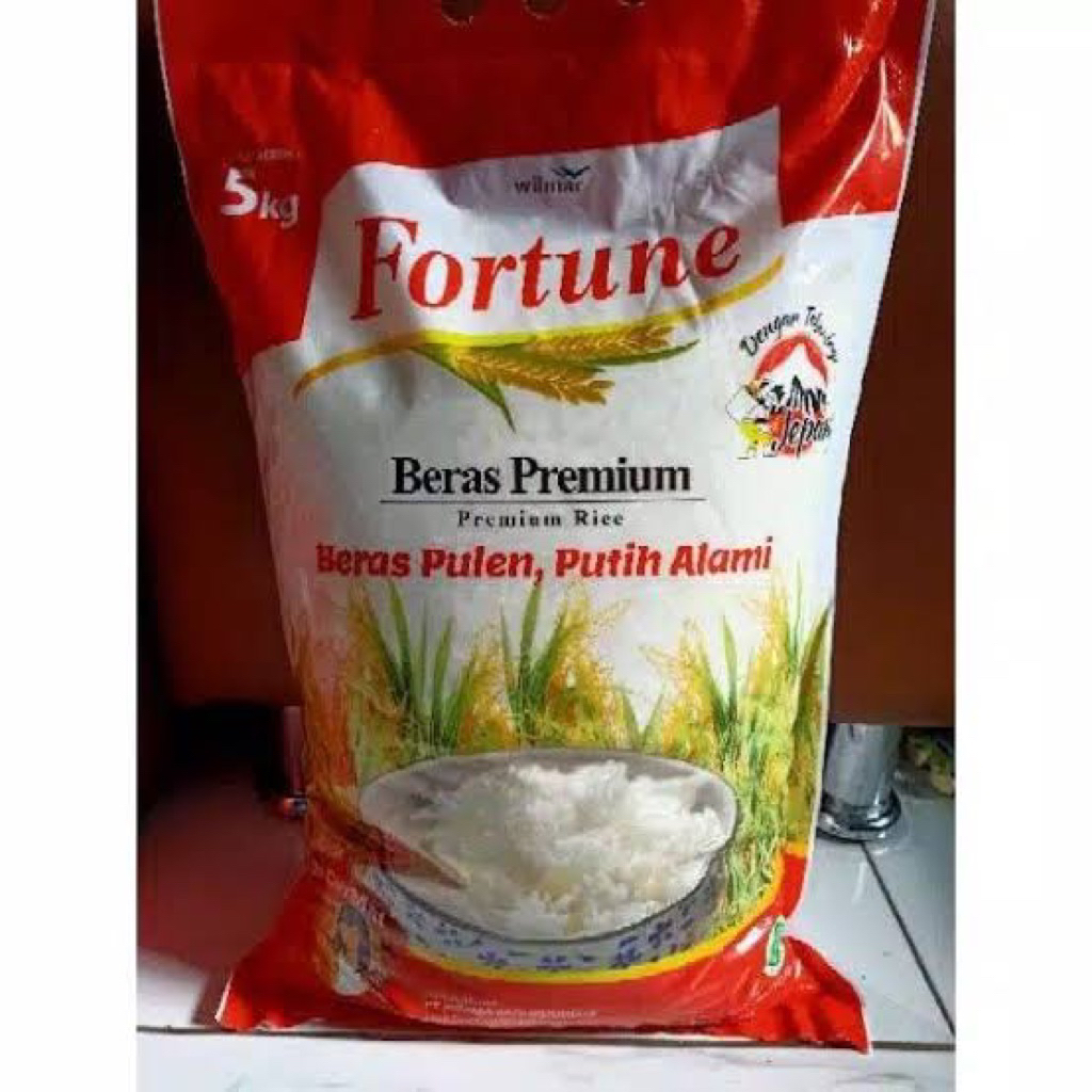 

Beras Fortune 5 kg|Beras premium fortune 5kg