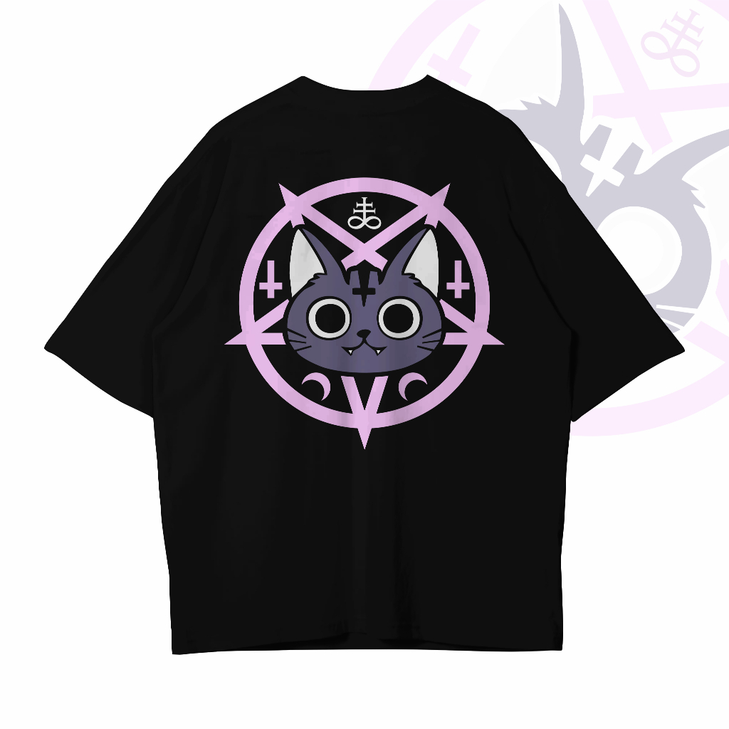 Oversize T-Shirt - Cute Satan