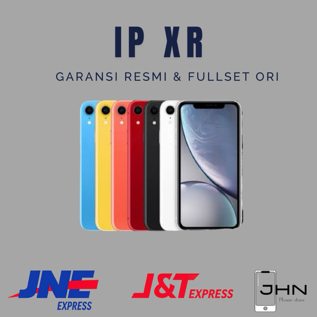 IP XR 64GB 128GB FULLSET RESMI SECOND LIKE NEW EX IBOX