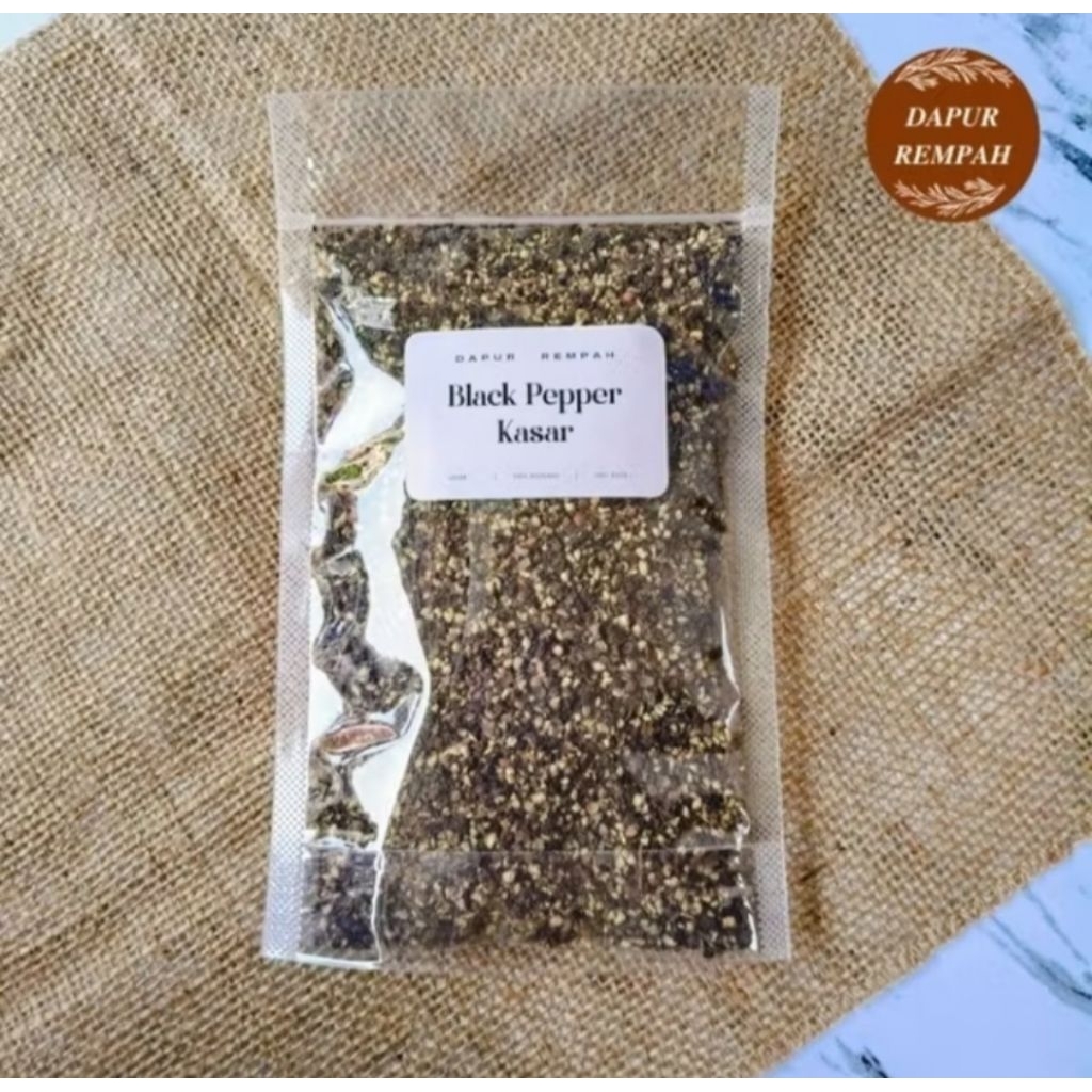 

Black paper kasar,lada hitam kasar,ground paper