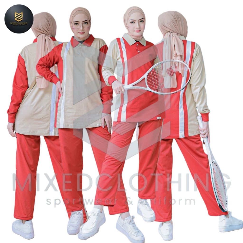 RB Baju Setelan Olahraga Uniseks/Setelan Olahraga Pria Wanita/Pakaian Olahraga Pria Wanita