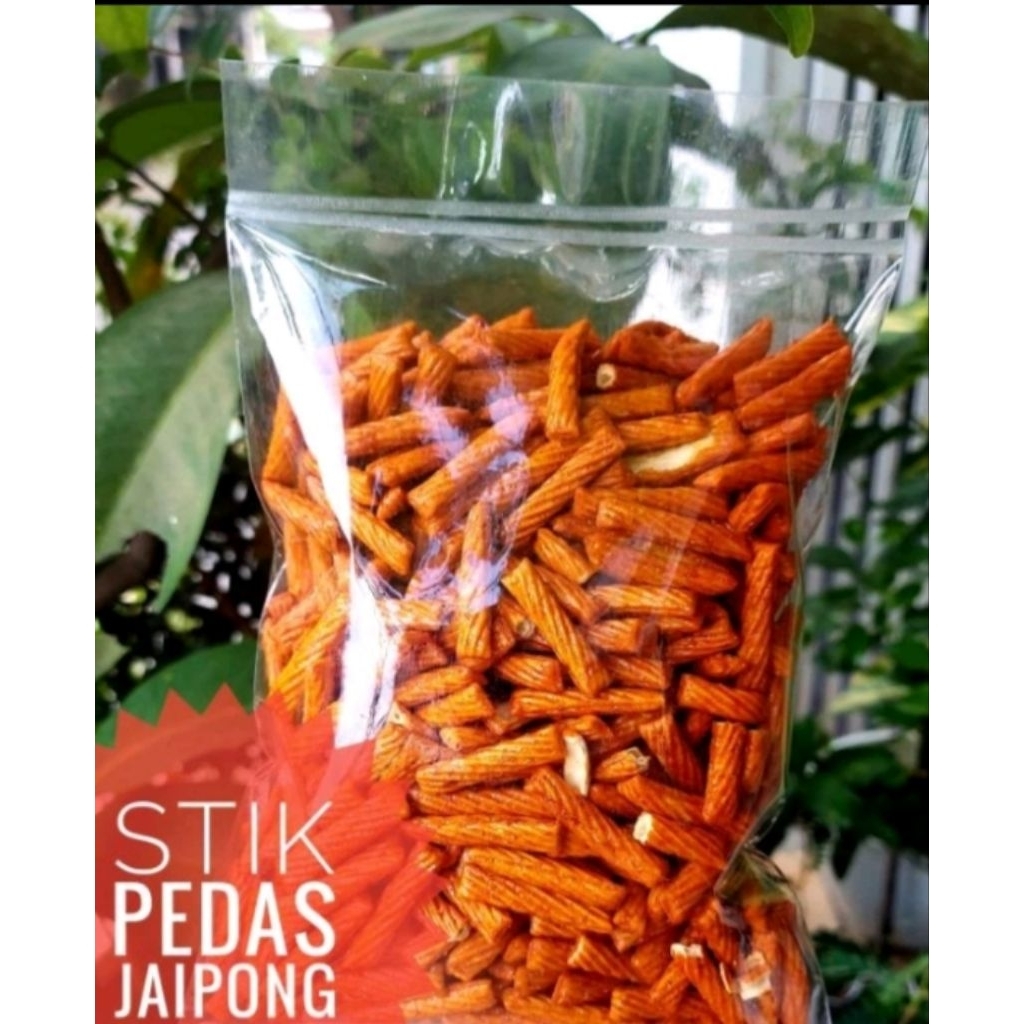 

stik pedas pang pang jaipong gurih nikmat lezat snack grosir kiloan jajan lebaran murah free ongkir